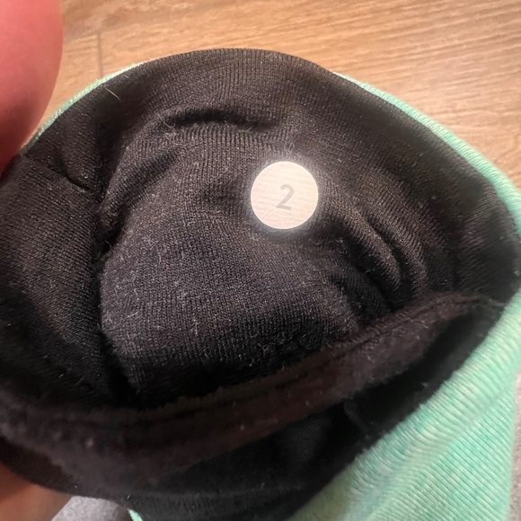 Lululemon Groove REVERSIBLE Crop Wide Leg Leggings Gray/black Gray/teal Size 2 - Picture 10 of 11